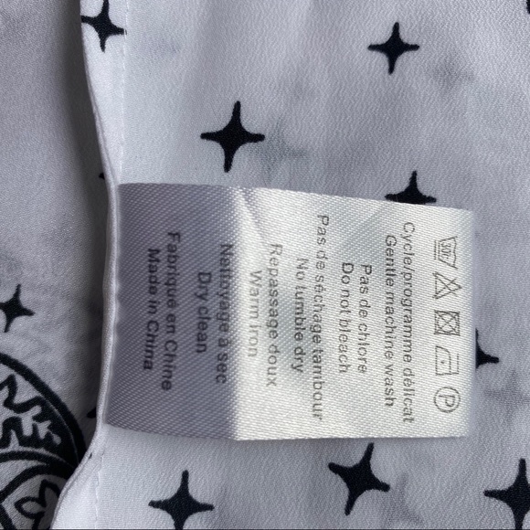CLAUDIE PIERLOT bandana print short sleeve top - Picture 5 of 5